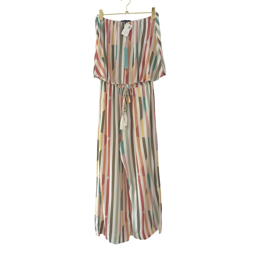 Shore Kohala Jumper Colorful strapless jumsuits resort beach